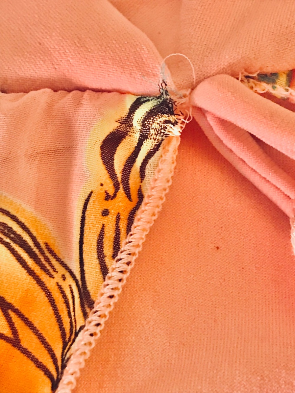 NWT MKM DESIGNS Pink Butterfly V-Neck Spaghetti Strap Tank Top 90s Large Y2K - Picture 9 of 11